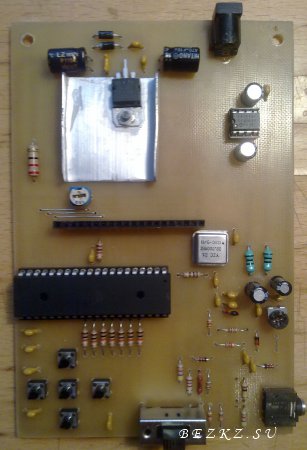 Осциллограф на микроконтроллере ATMEGA32А