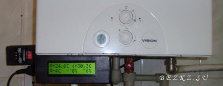 Термостат  для газового котла,  плюс погодное регулирование