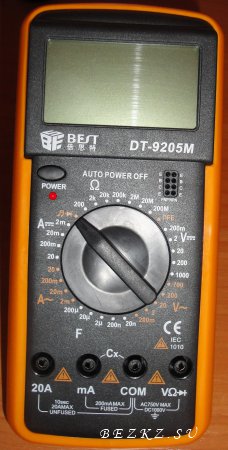 Мультиметр DT-9205M